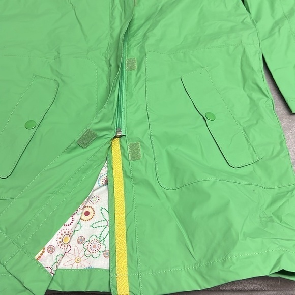Athletic Works - NWT - Green rainjacket with cotton lining. Size small - Picture 4 of 9
